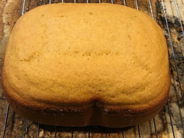 Cornbread in the Bread Machine