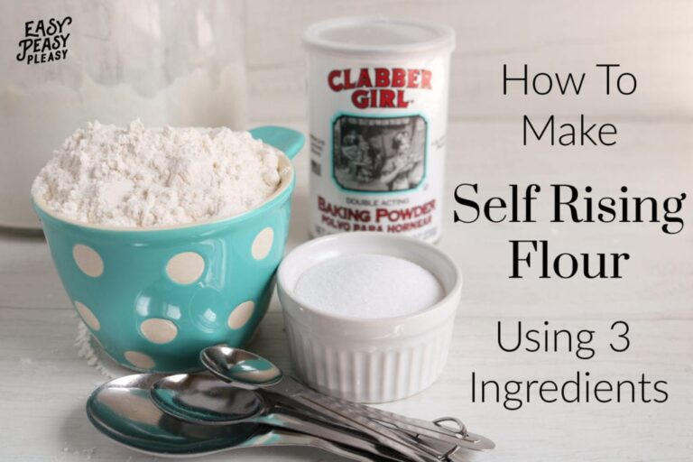 Substitute Flour for Self Raising Flour