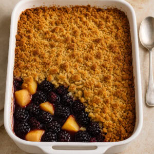 Hairy Bikers Apple And Blackberry Crumble