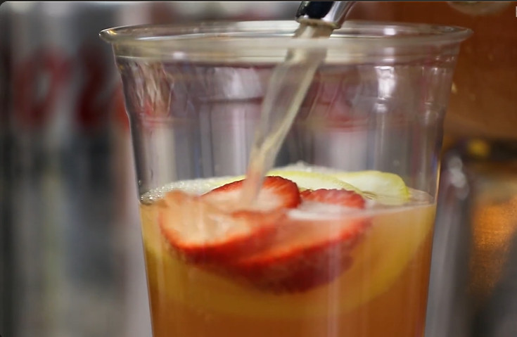 Pink Panty Pull Down Drink