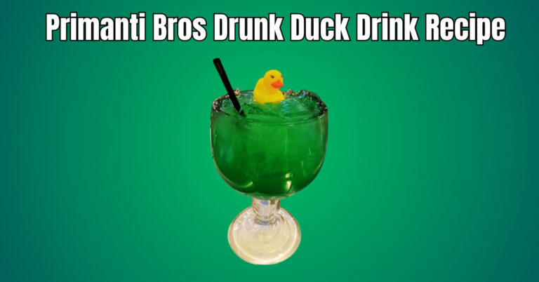 Primanti Bros Drunk Duck Drink Recipe