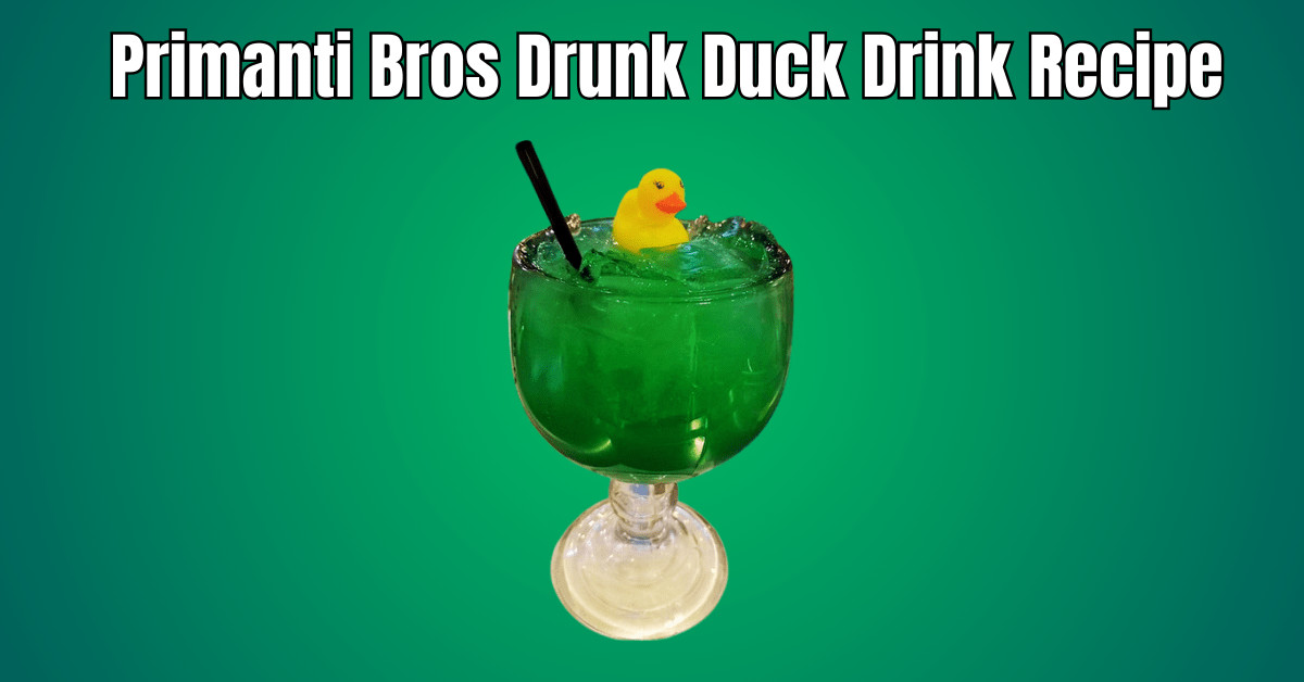 Primanti Bros Drunk Duck Drink Recipe