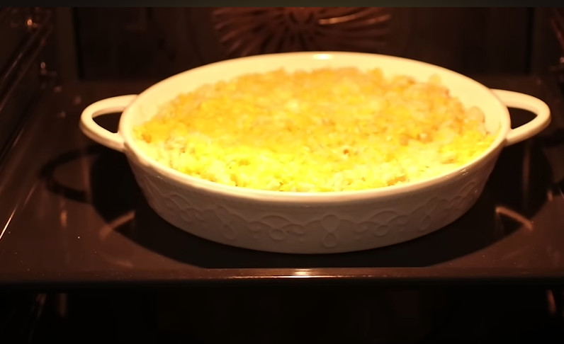 San Giorgio Mac And Cheese baking
