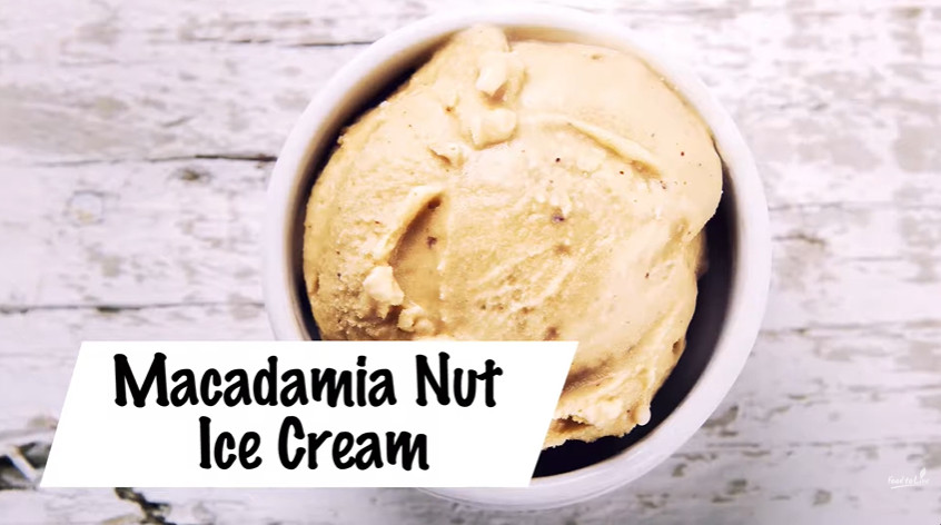 Macadamia Nut Ice Cream
