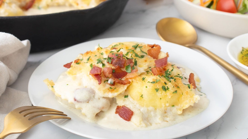 Ravioli Carbonara Olive Garden
