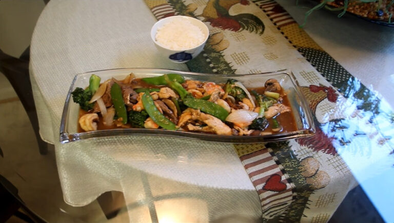 Triple Delight Chinese Food Recipe