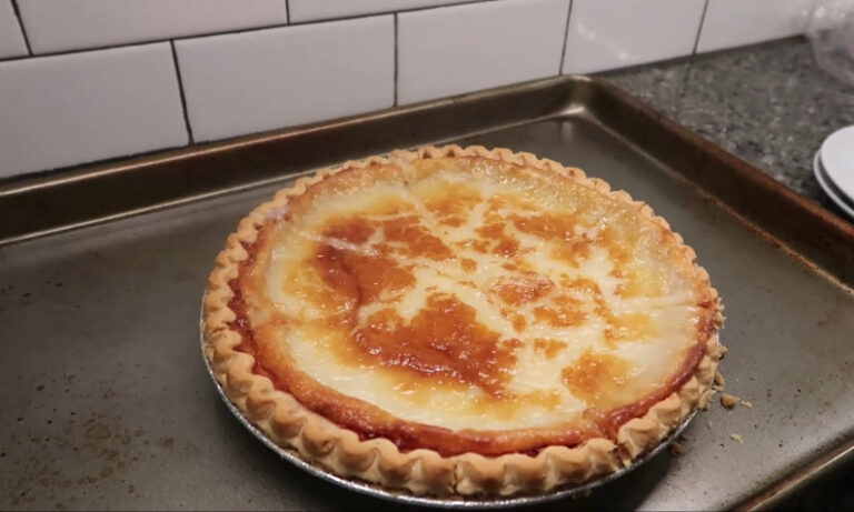 Wicks Sugar Cream Pie Recipe