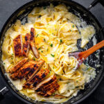 Cajun Ninja Shrimp Fettuccine