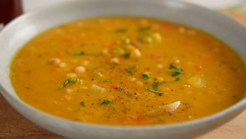 Goya Split Pea Soup Serving