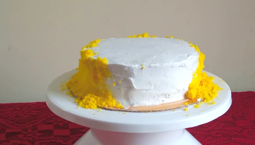 Yellow Velvet Cake