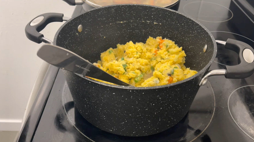 Jamaican Turn Cornmeal